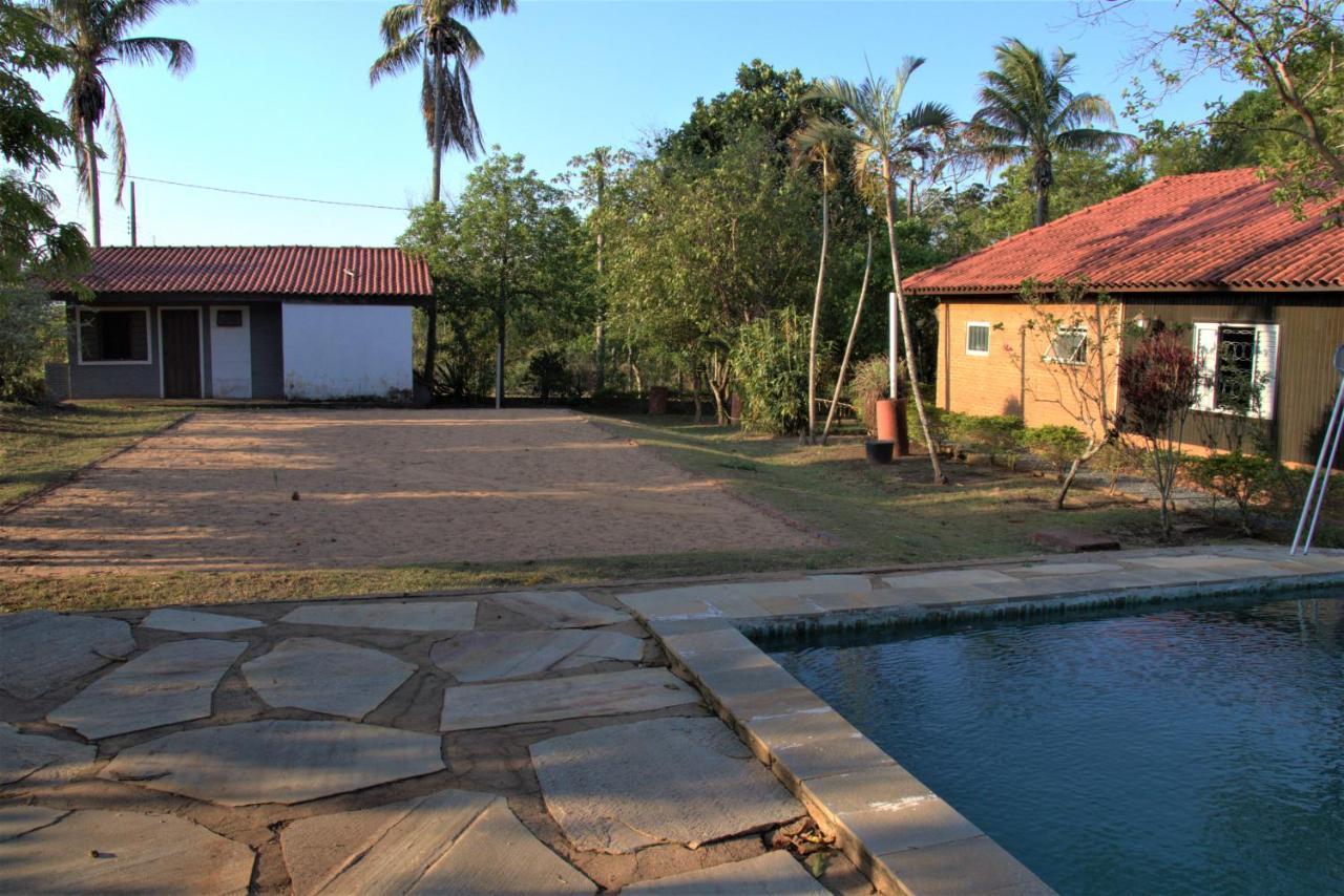 Casa Unica Com Piscina E Lareira A 1,2 Km Do Centro Villa Chapada dos Guimaraes Exterior photo