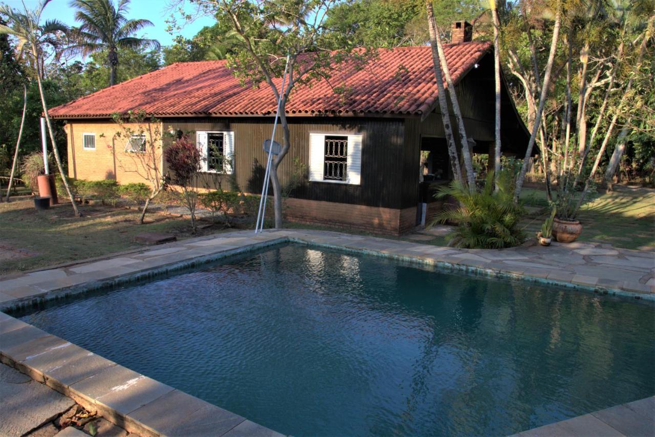 Casa Unica Com Piscina E Lareira A 1,2 Km Do Centro Villa Chapada dos Guimaraes Exterior photo